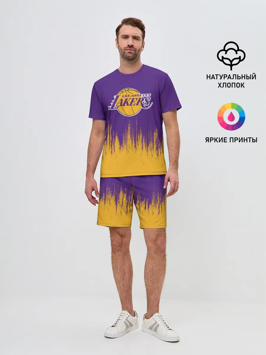 Мужской костюм с шортами / LA LAKERS