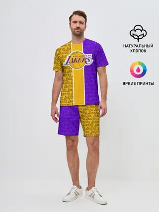 Мужской костюм с шортами / LA LAKERS