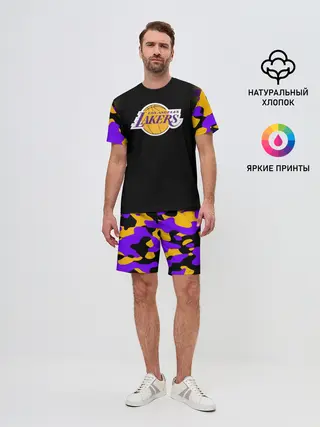 Мужской костюм с шортами / LA LAKERS