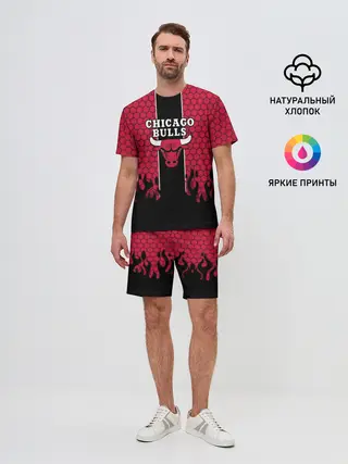 Мужской костюм с шортами / CHICAGO BULLS