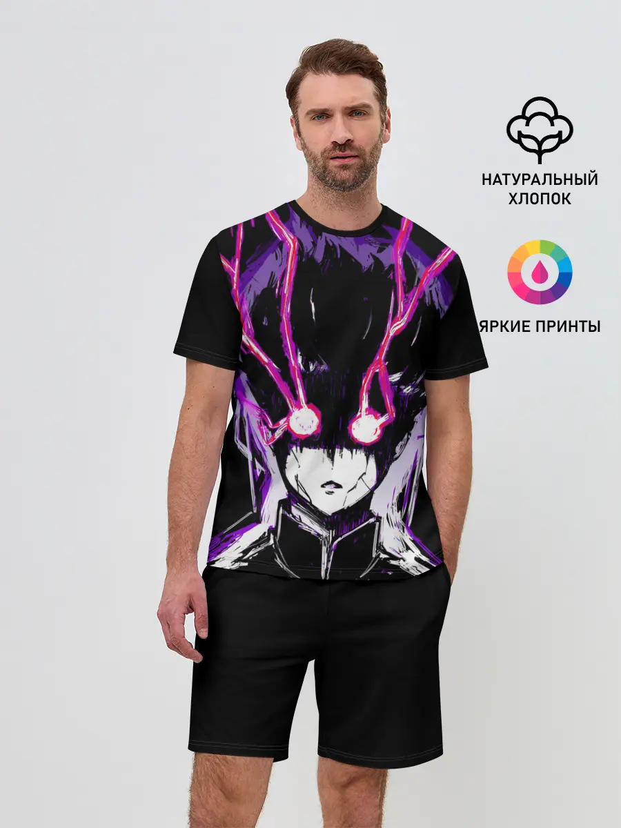 Мужской костюм с шортами / Шигэо Кагэяма 100%