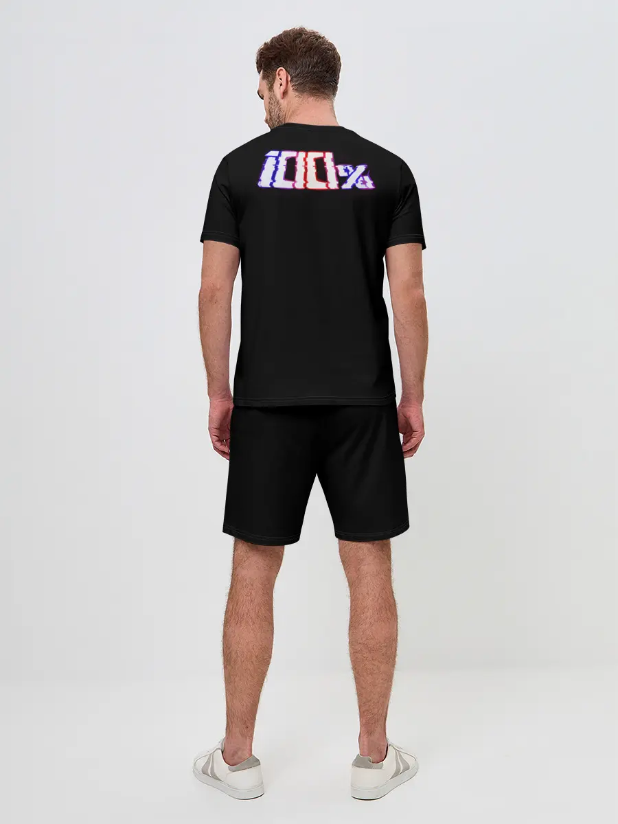 Мужской костюм с шортами / Шигэо Кагэяма 100%