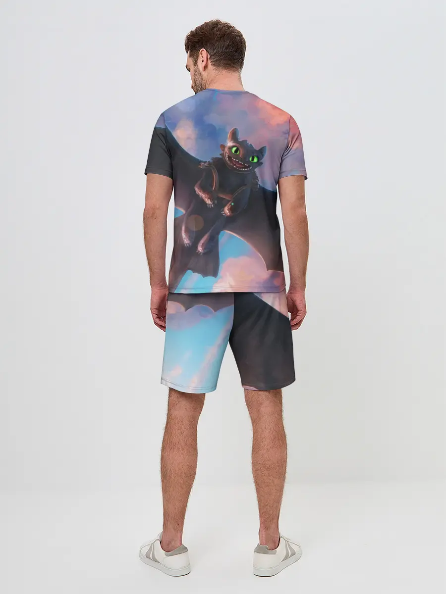 Мужской костюм с шортами / Беззубик