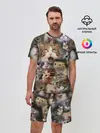 Мужской костюм с шортами / Те самые коты