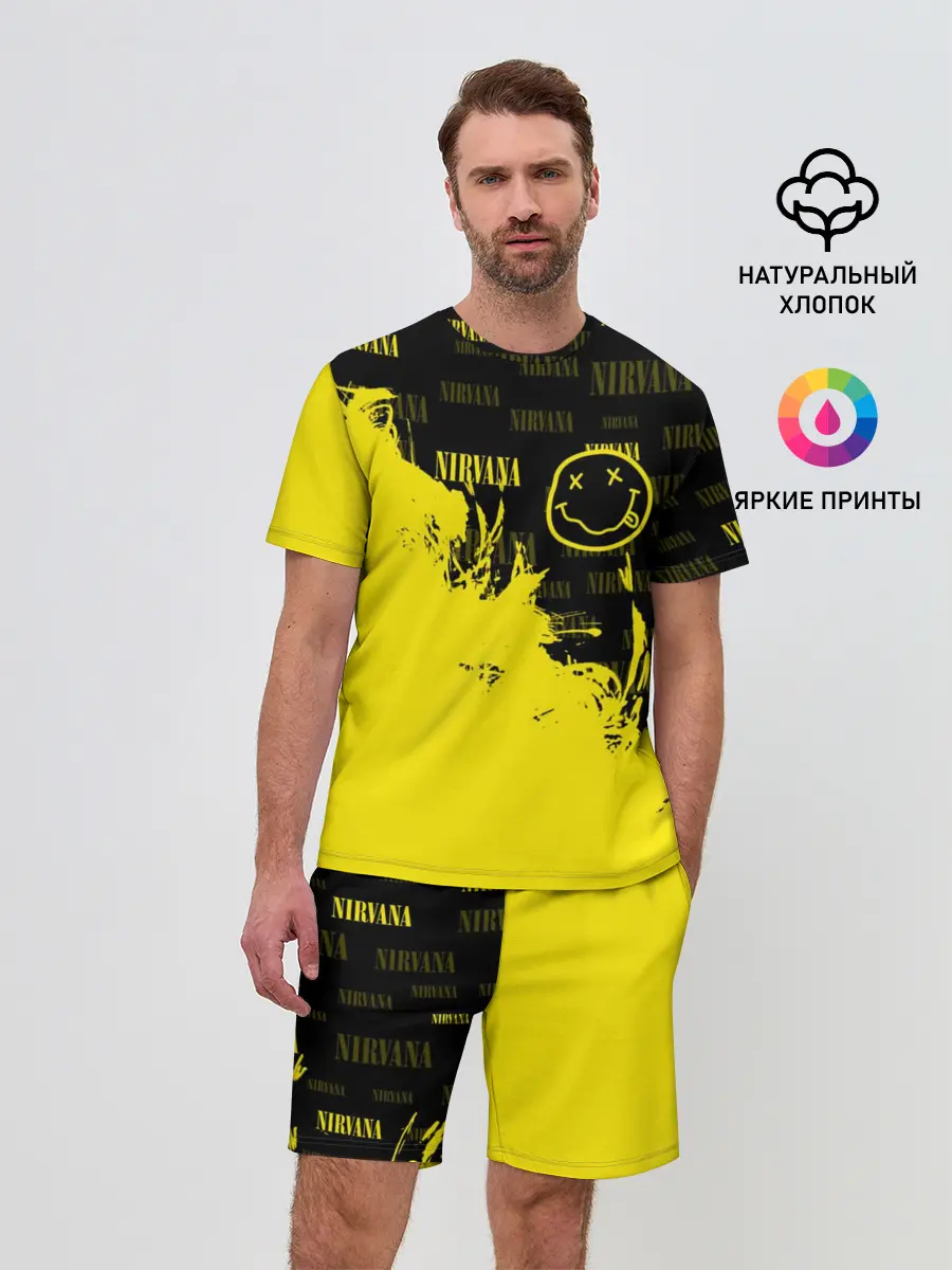 Мужской костюм с шортами / NIRVANA