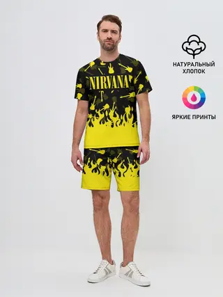 Мужской костюм с шортами / NIRVANA