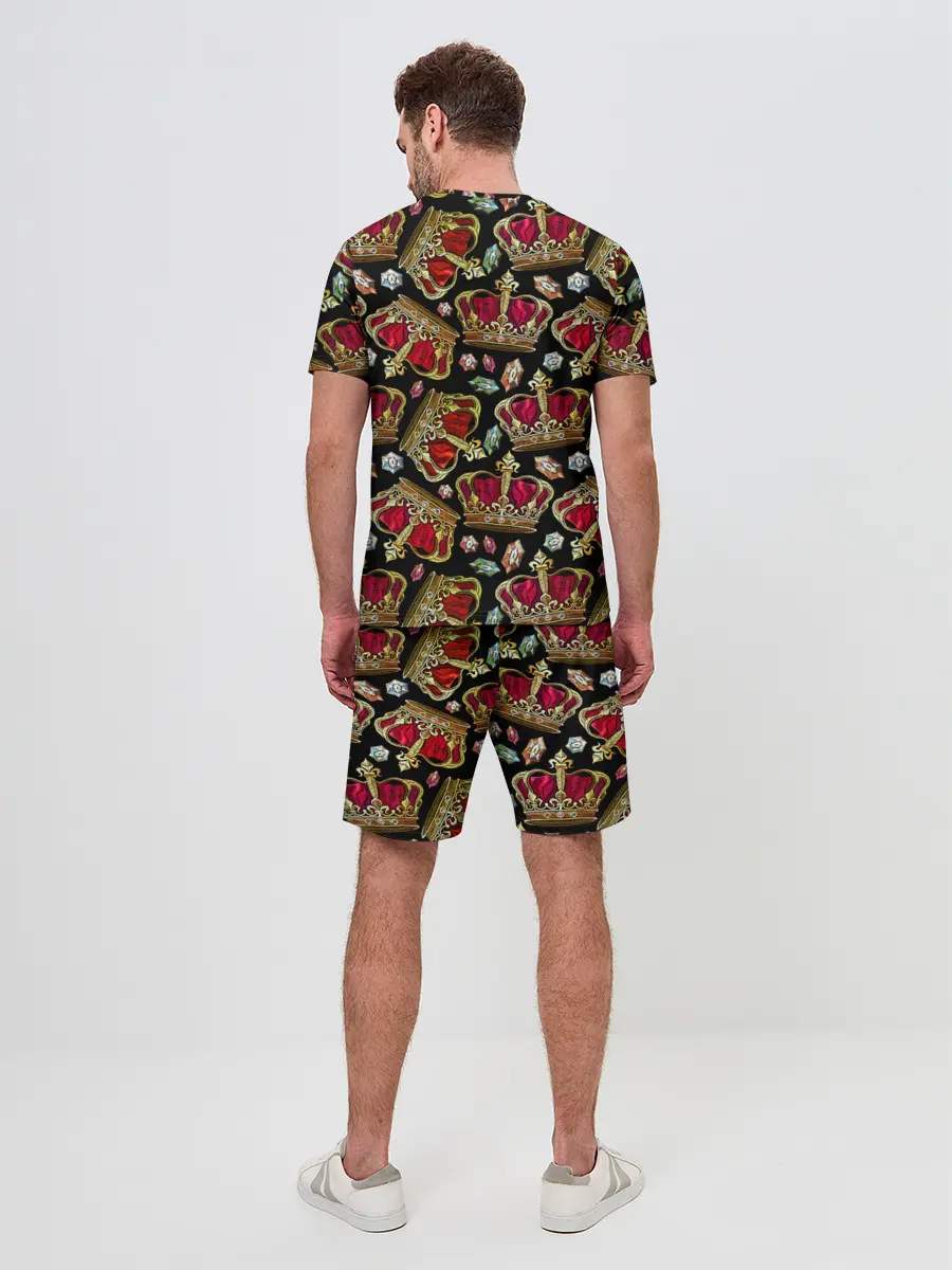 Мужской костюм с шортами / Короны