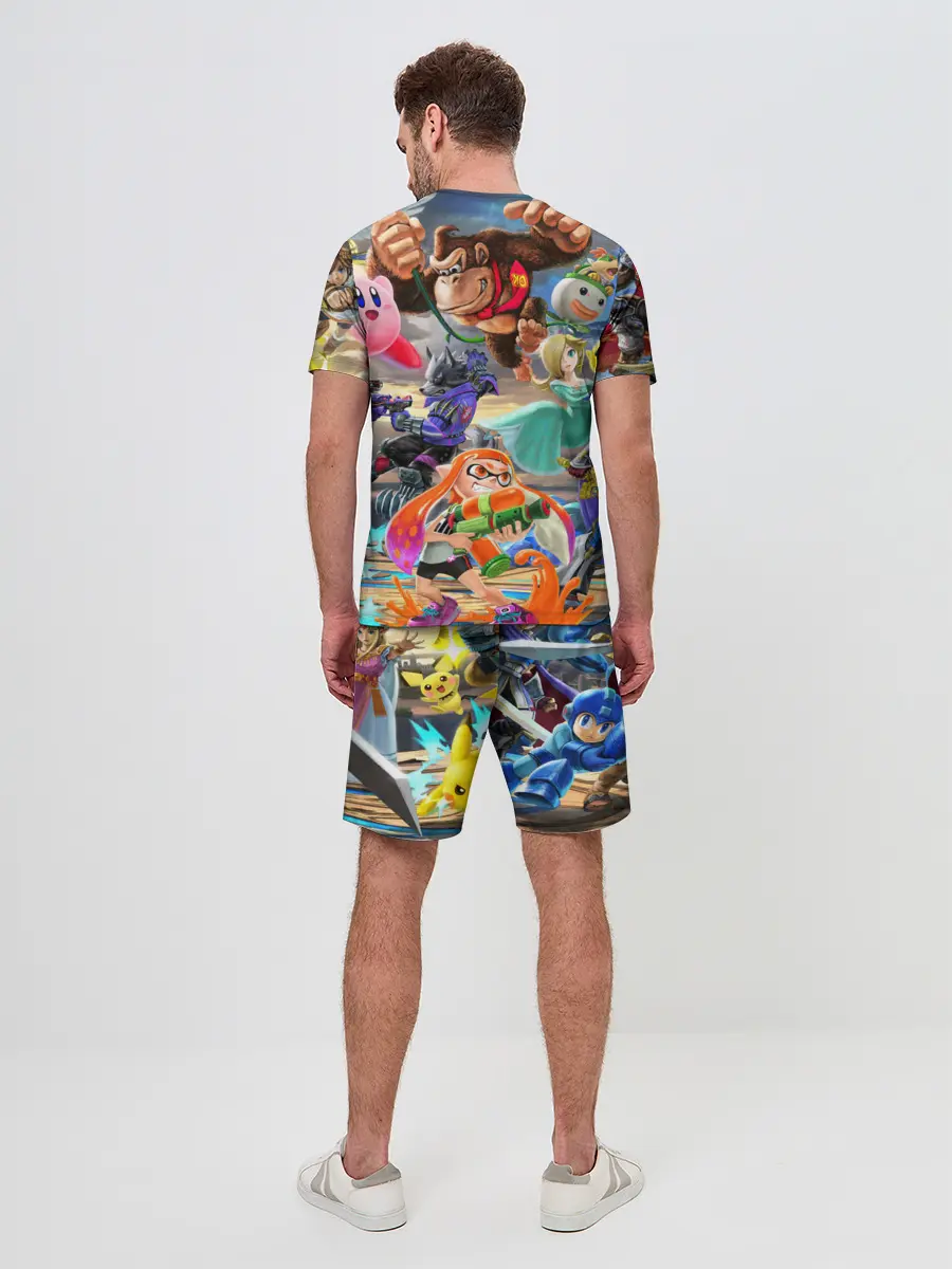 Мужской костюм с шортами / Super Smash Bros ultimate