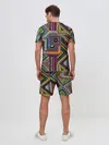 Мужской костюм с шортами / Этнический орнамент