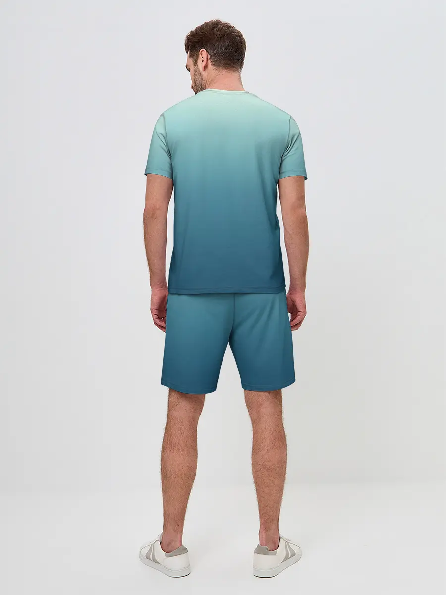 Мужской костюм с шортами / Тихиро целует Хаку