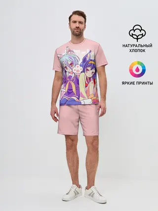 Мужской костюм с шортами / аниме ушки