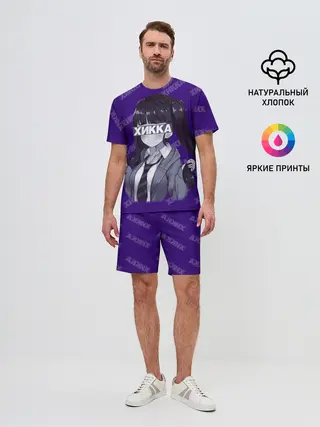 Мужской костюм с шортами / Аниме-тян и Хикка на глазах