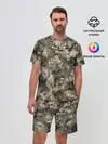 Мужской костюм с шортами / Misfits камуфляж