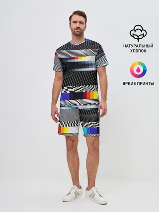 Мужской костюм с шортами / Уличный стиль