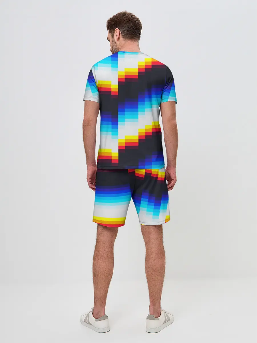 Мужской костюм с шортами / pantone