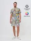 Мужской костюм с шортами / Деньги мира