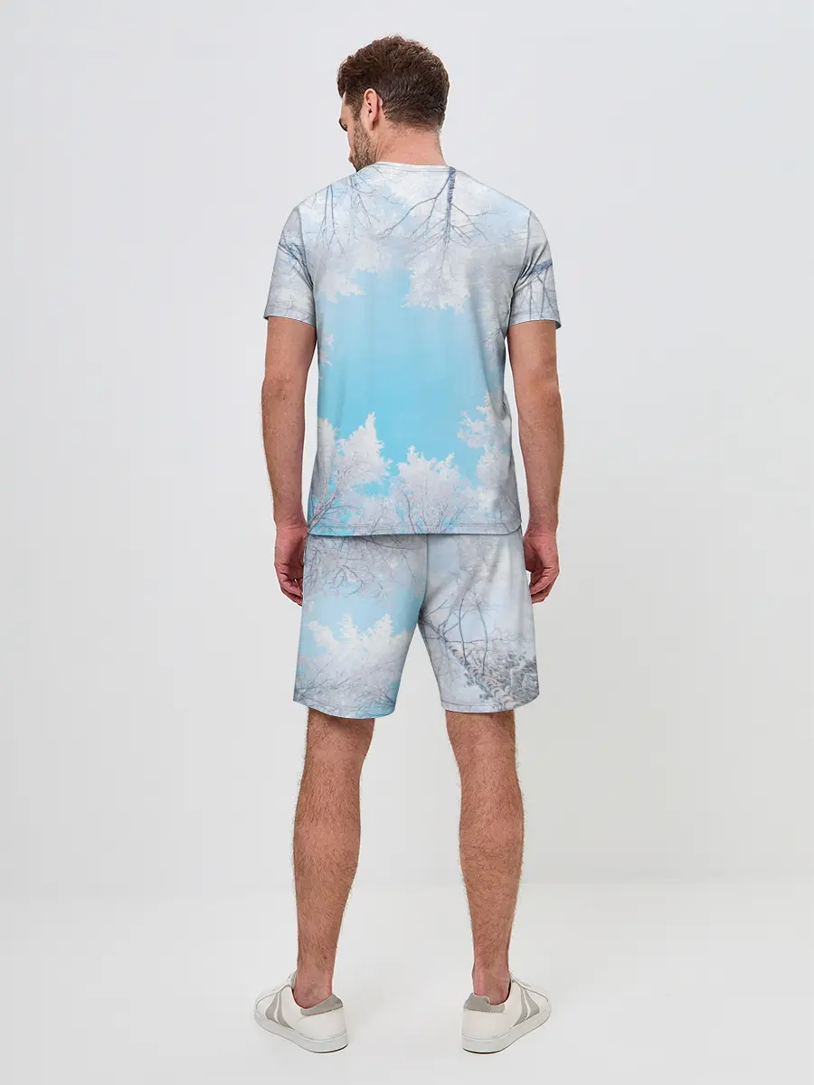 Мужской костюм с шортами / Волк