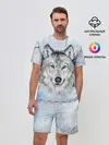 Мужской костюм с шортами / Волк