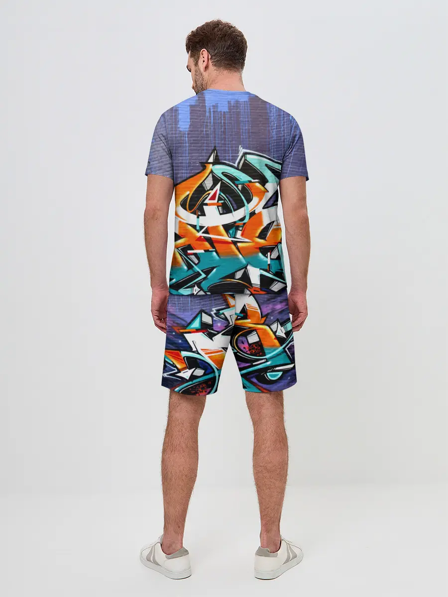 Мужской костюм с шортами / Уличный художник