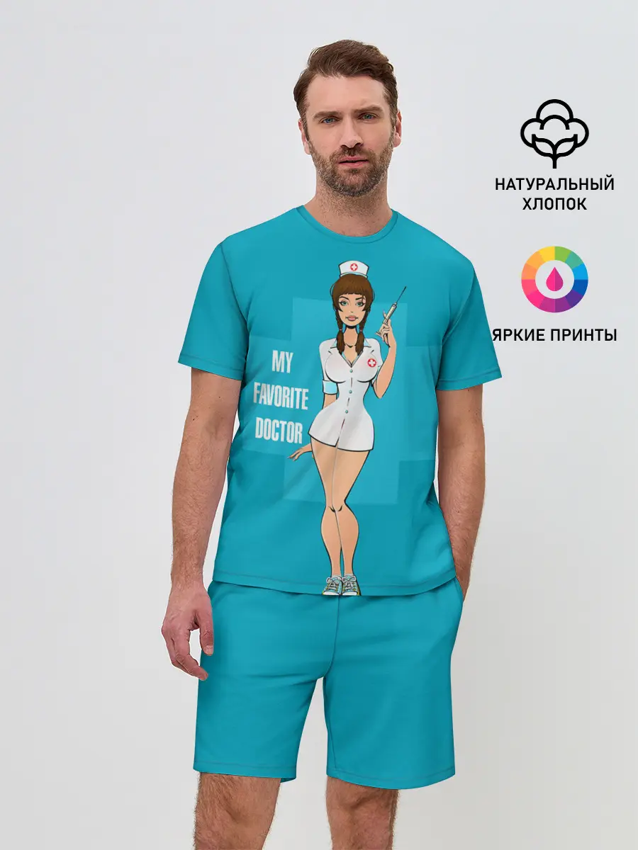 Мужской костюм с шортами / Sexy nurse