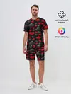 Мужской костюм с шортами / Card suits