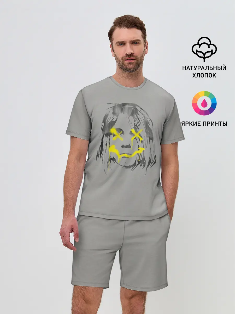 Мужской костюм с шортами / Курт Кобейн