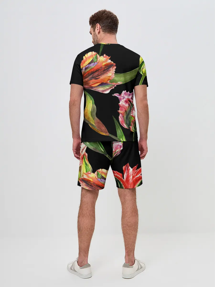 Мужской костюм с шортами / Тюльпан