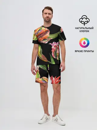 Мужской костюм с шортами / Тюльпан