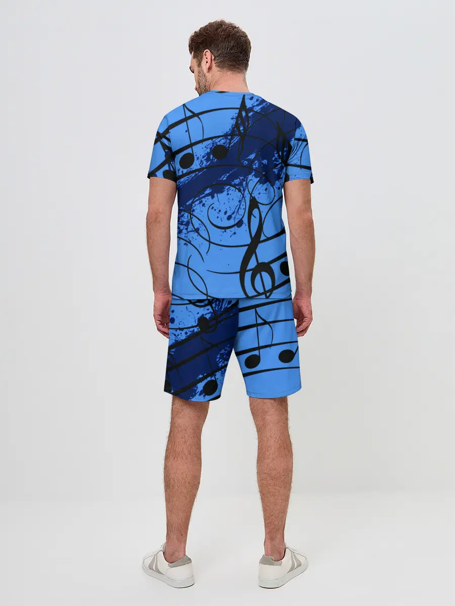 Мужской костюм с шортами / Музыка