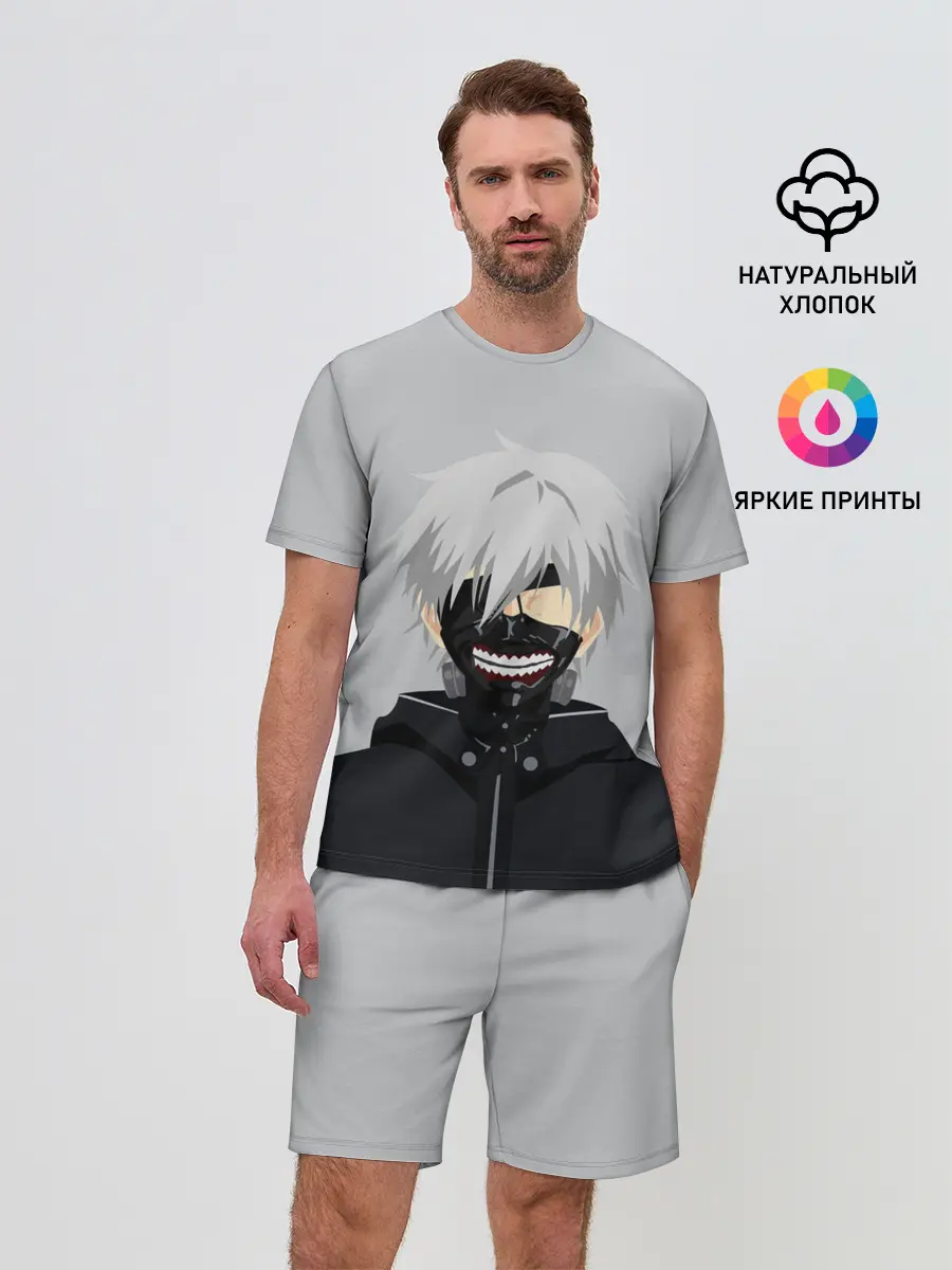 Мужской костюм с шортами / Kaneki Ken в маске