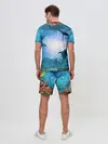 Мужской костюм с шортами / Дельфины