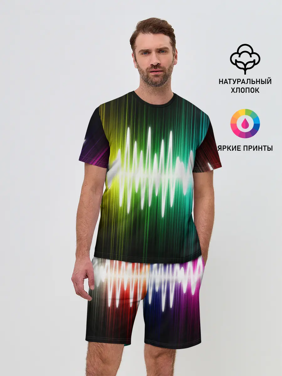 Мужской костюм с шортами / music