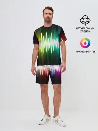 Мужской костюм с шортами / music