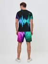 Мужской костюм с шортами / neon music