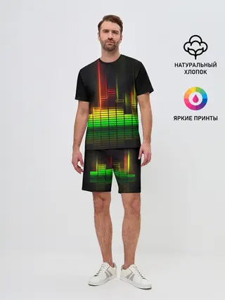Мужской костюм с шортами / эквалайзер