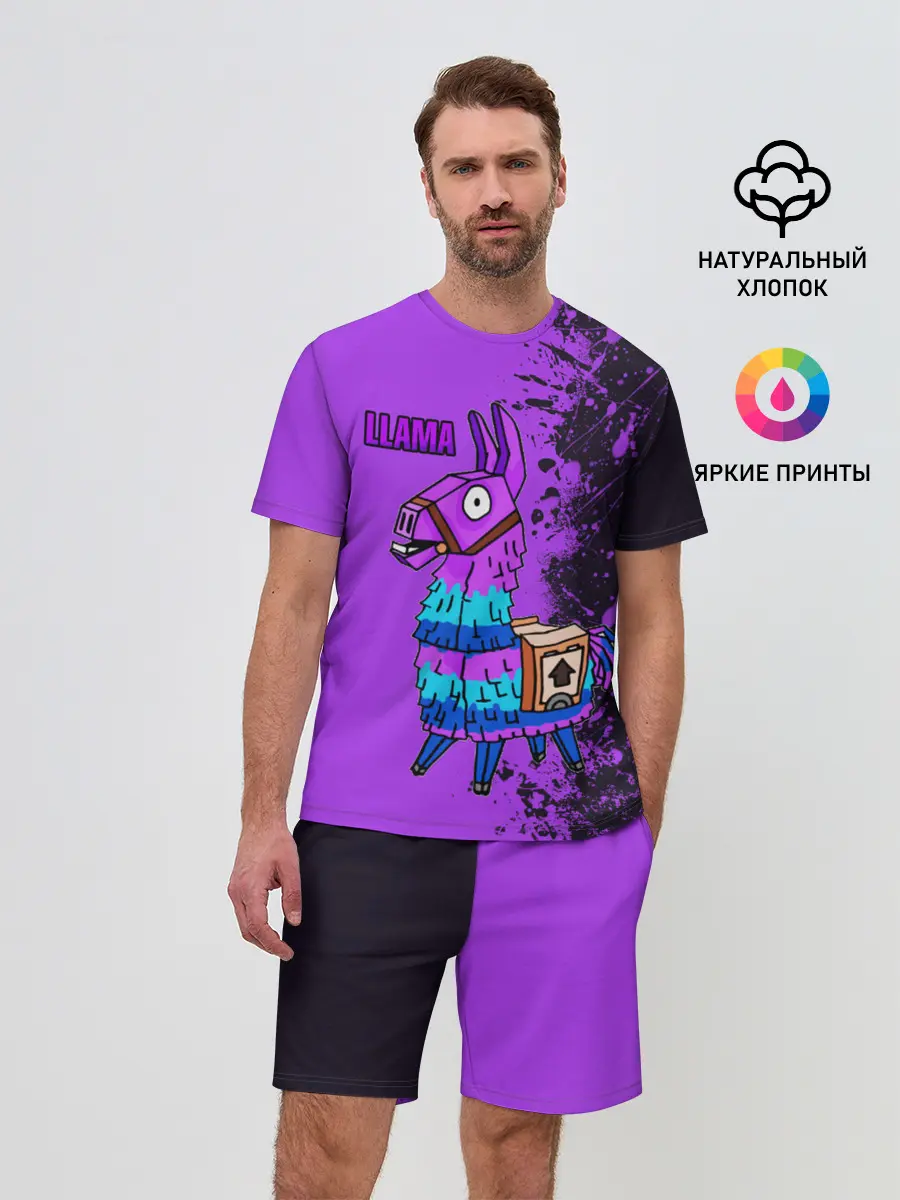 Мужской костюм с шортами / FORTNITE