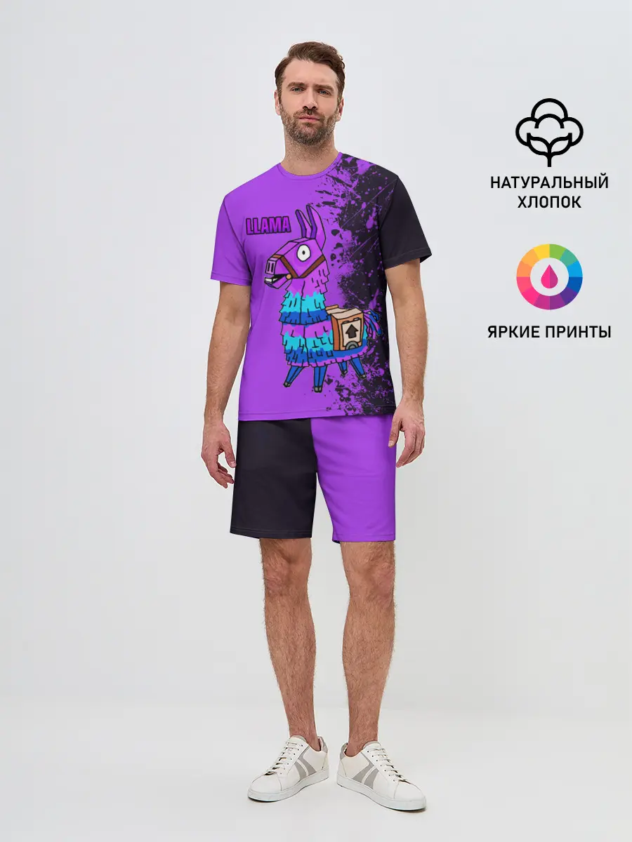 Мужской костюм с шортами / FORTNITE