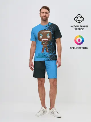 Мужской костюм с шортами / FORTNITE