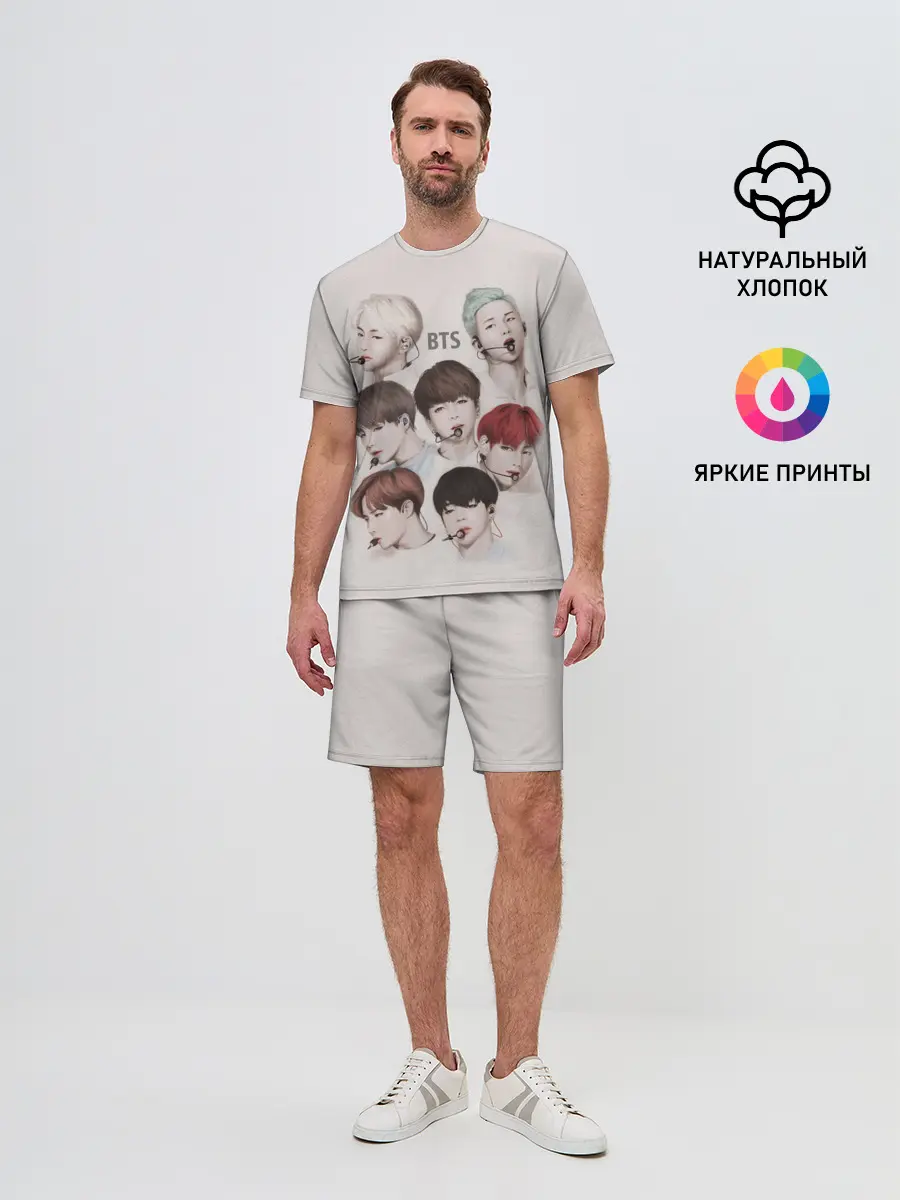 Мужской костюм с шортами / BTS