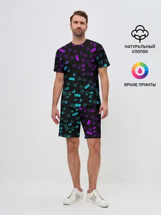 Мужской костюм с шортами / BTS BT21