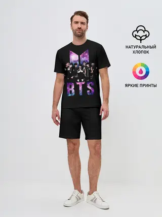 Мужской костюм с шортами / BTS ARMY