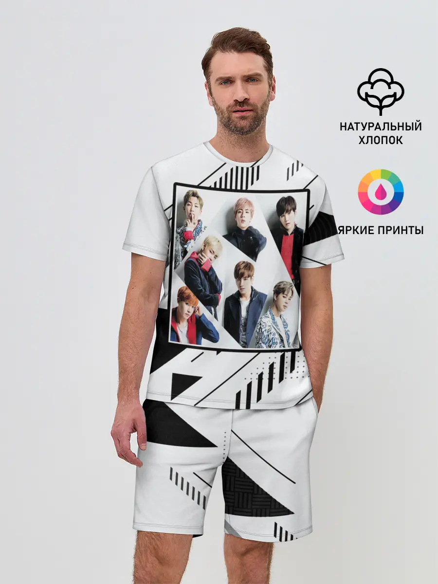 Мужской костюм с шортами / BTS