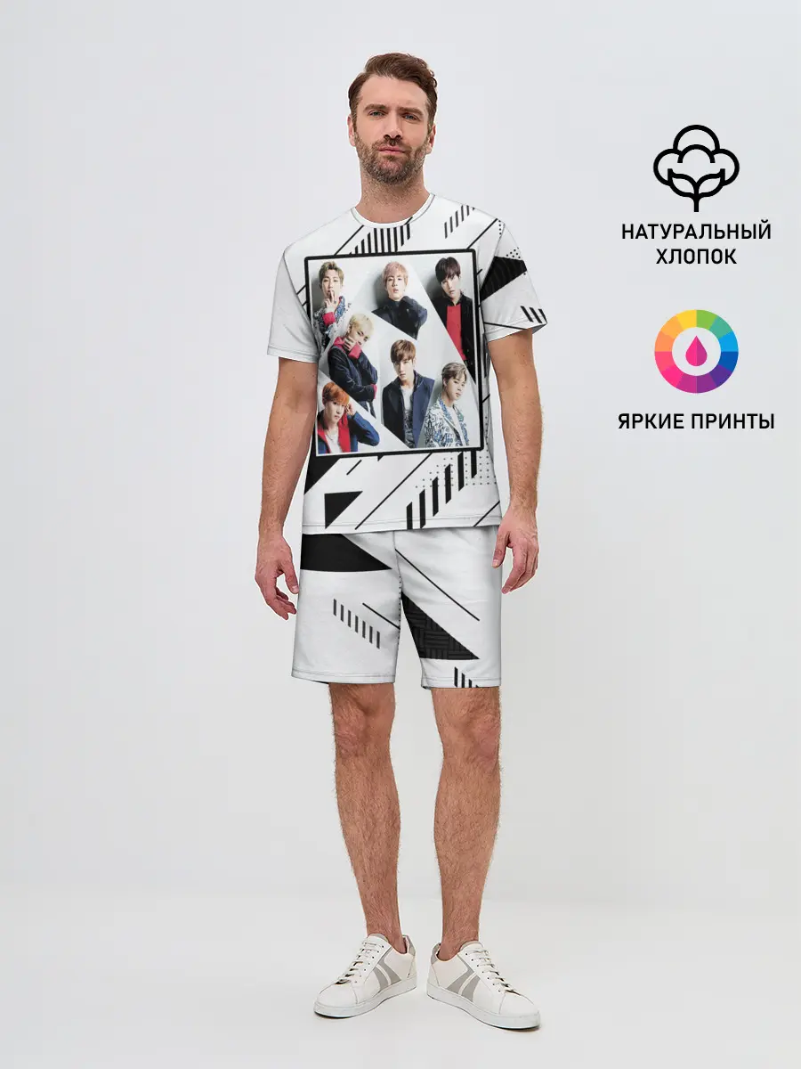 Мужской костюм с шортами / BTS