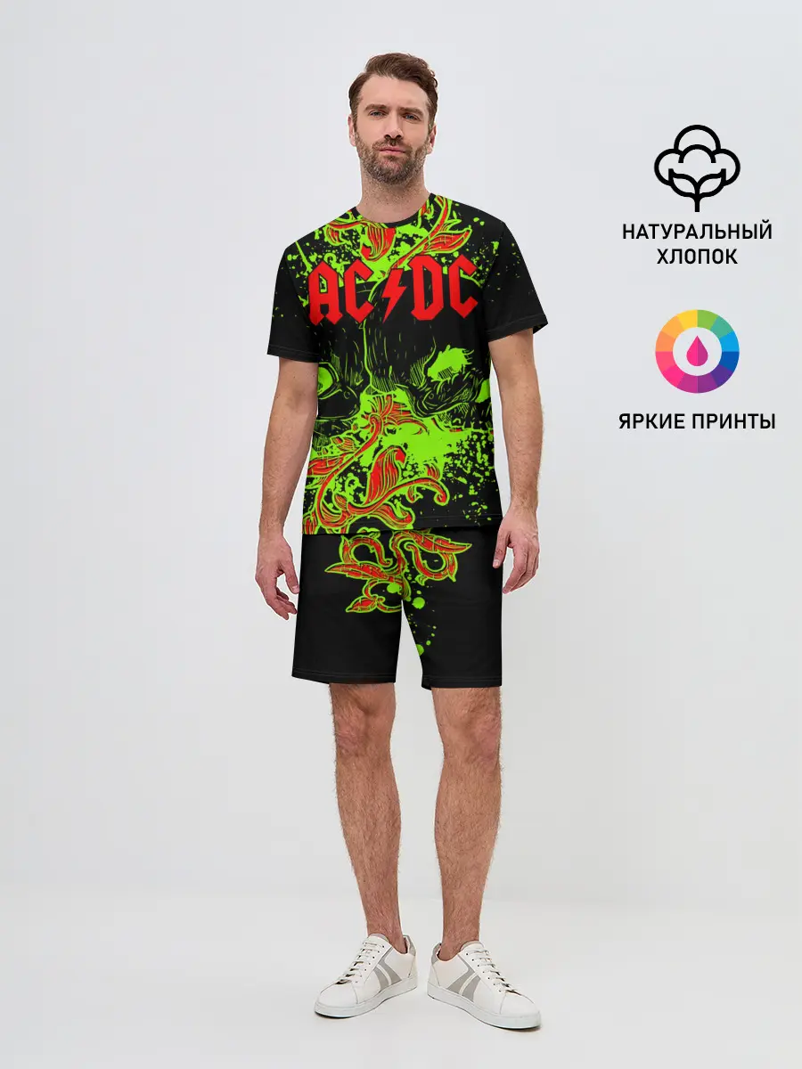 Мужской костюм с шортами / AC/DC
