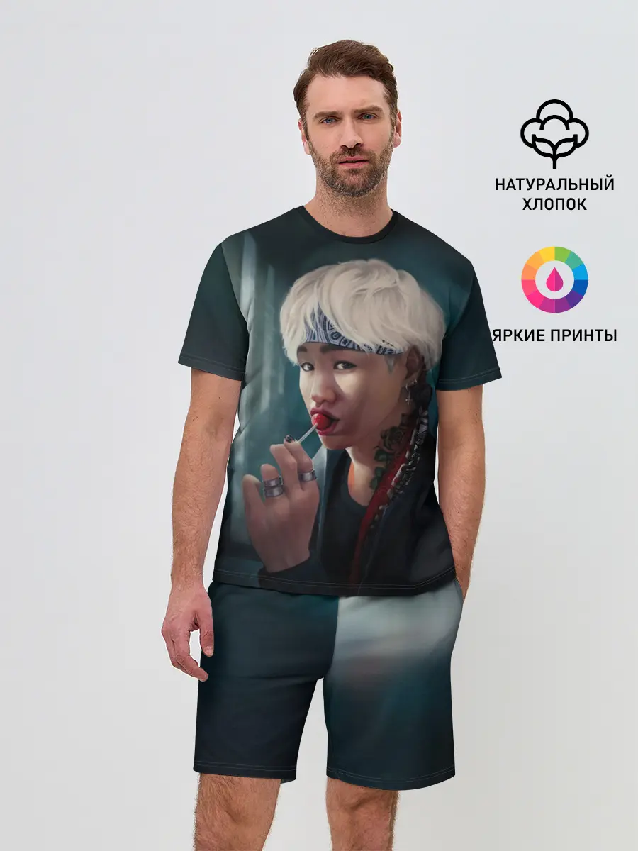 Мужской костюм с шортами / Suga