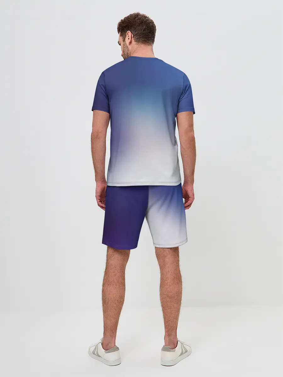 Мужской костюм с шортами / BTS Blue