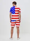 Мужской костюм с шортами / АМЕРИКАНСКИЙ ФЛАГ