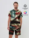 Мужской костюм с шортами / USA 3D