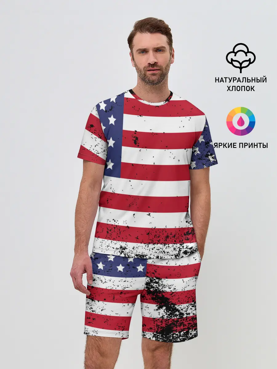 Мужской костюм с шортами / США