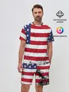Мужской костюм с шортами / США